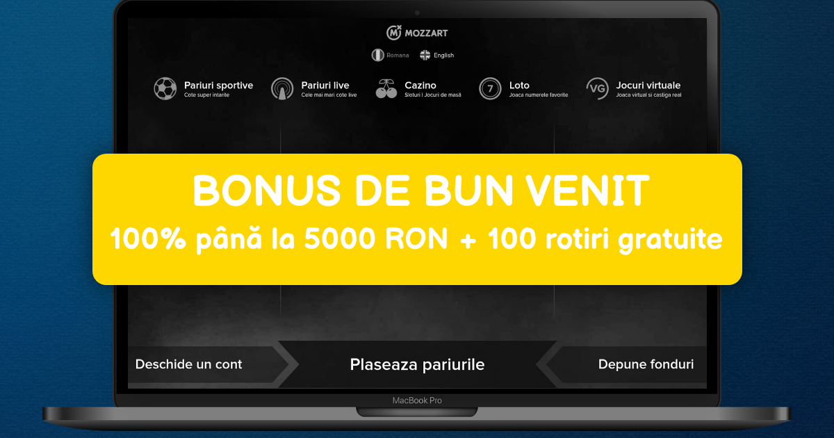 Mozzart Casino - Jocuri Online Unice | Bonus Binevenit
